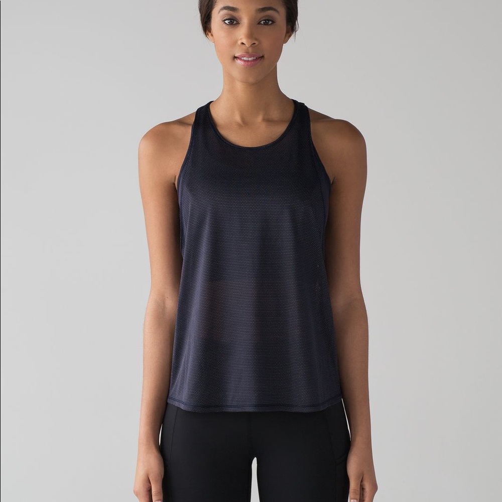 Lululemon Pushing Limits Top with Built in Bra